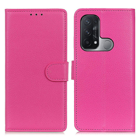 Coque Portefeuille Livre Cuir Etui Clapet A03D pour Oppo Reno5 A Violet