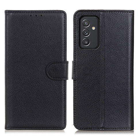 Coque Portefeuille Livre Cuir Etui Clapet A03D pour Samsung Galaxy A24 4G Noir