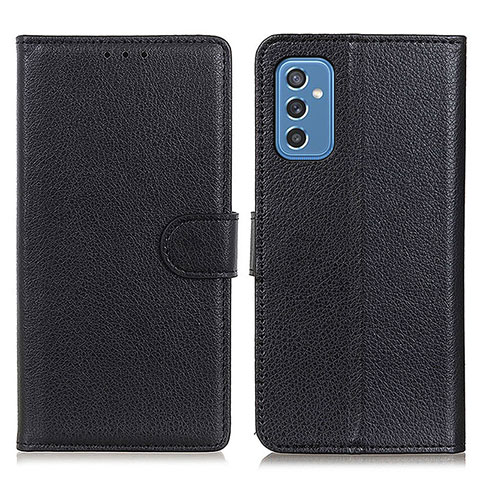 Coque Portefeuille Livre Cuir Etui Clapet A03D pour Samsung Galaxy M52 5G Noir