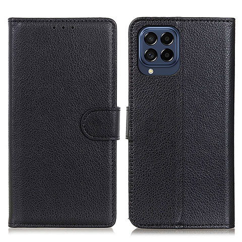 Coque Portefeuille Livre Cuir Etui Clapet A03D pour Samsung Galaxy M53 5G Noir