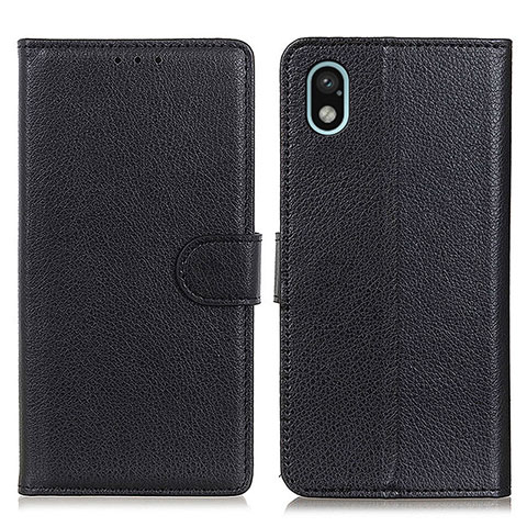 Coque Portefeuille Livre Cuir Etui Clapet A03D pour Sony Xperia Ace III Noir