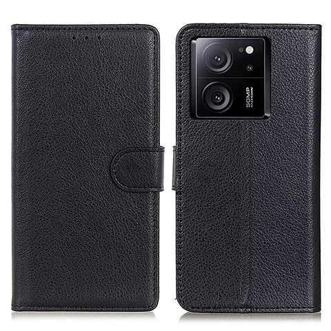 Coque Portefeuille Livre Cuir Etui Clapet A03D pour Xiaomi Mi 13T 5G Noir