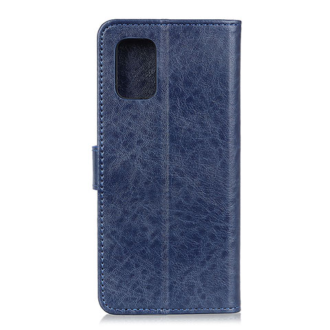 Coque Portefeuille Livre Cuir Etui Clapet A04D pour Motorola Moto G100 5G Bleu