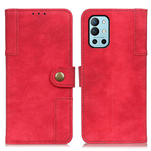 Coque Portefeuille Livre Cuir Etui Clapet A04D pour OnePlus 9R 5G Rouge