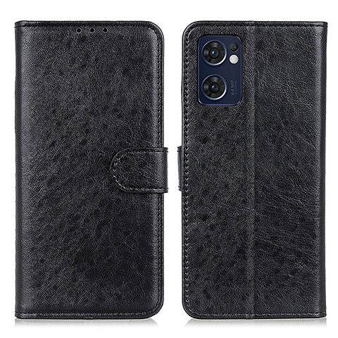 Coque Portefeuille Livre Cuir Etui Clapet A04D pour OnePlus Nord CE 2 5G Noir