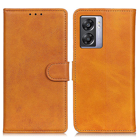 Coque Portefeuille Livre Cuir Etui Clapet A04D pour OnePlus Nord N300 5G Marron