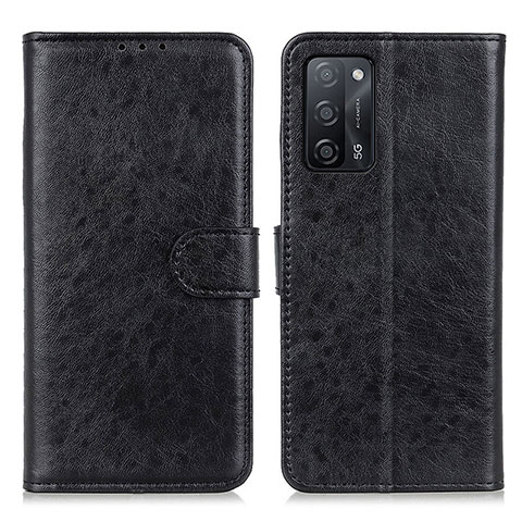 Coque Portefeuille Livre Cuir Etui Clapet A04D pour Oppo A53s 5G Noir