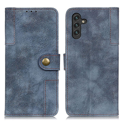 Coque Portefeuille Livre Cuir Etui Clapet A04D pour Samsung Galaxy A04s Bleu