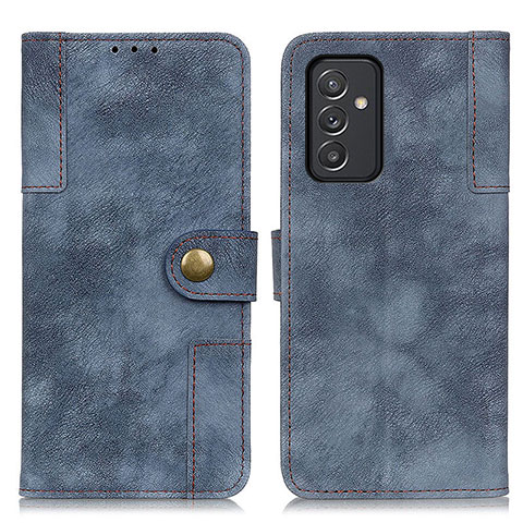 Coque Portefeuille Livre Cuir Etui Clapet A04D pour Samsung Galaxy A24 4G Bleu