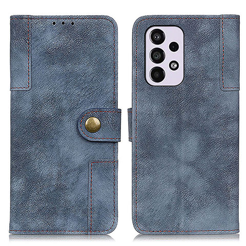 Coque Portefeuille Livre Cuir Etui Clapet A04D pour Samsung Galaxy A33 5G Bleu