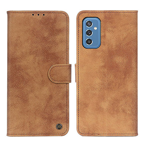 Coque Portefeuille Livre Cuir Etui Clapet A04D pour Samsung Galaxy M52 5G Marron