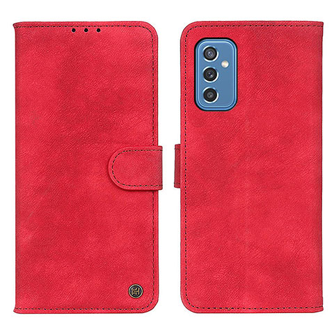 Coque Portefeuille Livre Cuir Etui Clapet A04D pour Samsung Galaxy M52 5G Rouge