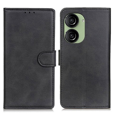 Coque Portefeuille Livre Cuir Etui Clapet A05D pour Asus ZenFone 10 Noir