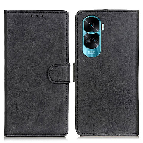 Coque Portefeuille Livre Cuir Etui Clapet A05D pour Huawei Honor 90 Lite 5G Noir