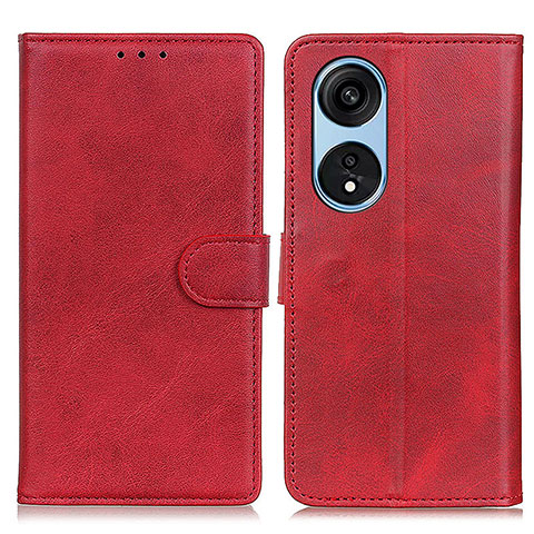 Coque Portefeuille Livre Cuir Etui Clapet A05D pour Huawei Honor X5 Plus Rouge