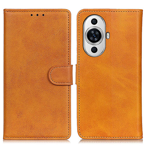 Coque Portefeuille Livre Cuir Etui Clapet A05D pour Huawei Nova 11 Marron