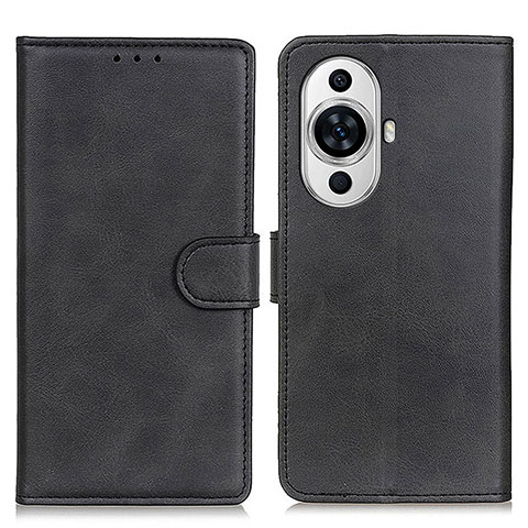 Coque Portefeuille Livre Cuir Etui Clapet A05D pour Huawei Nova 11 Ultra Noir