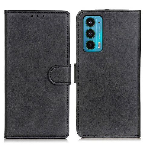 Coque Portefeuille Livre Cuir Etui Clapet A05D pour Motorola Moto Edge 20 5G Noir