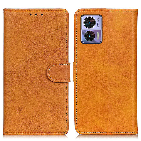 Coque Portefeuille Livre Cuir Etui Clapet A05D pour Motorola Moto Edge 30 Neo 5G Marron