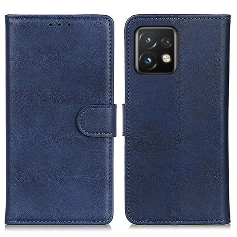 Coque Portefeuille Livre Cuir Etui Clapet A05D pour Motorola Moto Edge 40 Pro 5G Bleu