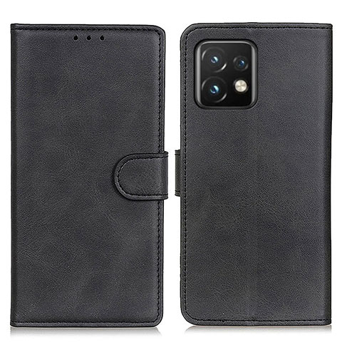 Coque Portefeuille Livre Cuir Etui Clapet A05D pour Motorola Moto Edge 40 Pro 5G Noir