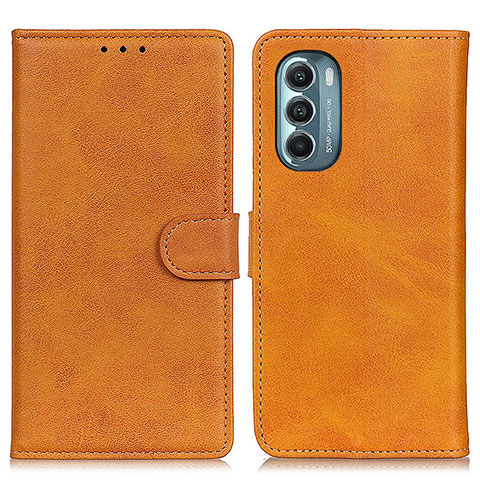 Coque Portefeuille Livre Cuir Etui Clapet A05D pour Motorola Moto G Stylus (2022) 5G Marron