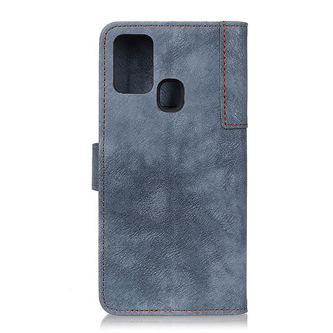 Coque Portefeuille Livre Cuir Etui Clapet A05D pour Motorola Moto G31 Bleu