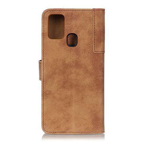 Coque Portefeuille Livre Cuir Etui Clapet A05D pour Motorola Moto G31 Marron