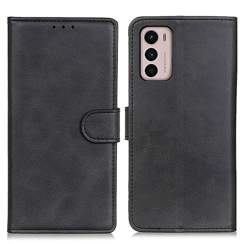 Coque Portefeuille Livre Cuir Etui Clapet A05D pour Motorola Moto G42 Noir