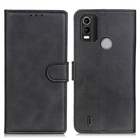 Coque Portefeuille Livre Cuir Etui Clapet A05D pour Nokia C21 Plus Noir