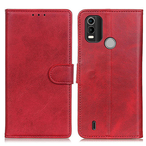 Coque Portefeuille Livre Cuir Etui Clapet A05D pour Nokia C21 Plus Rouge