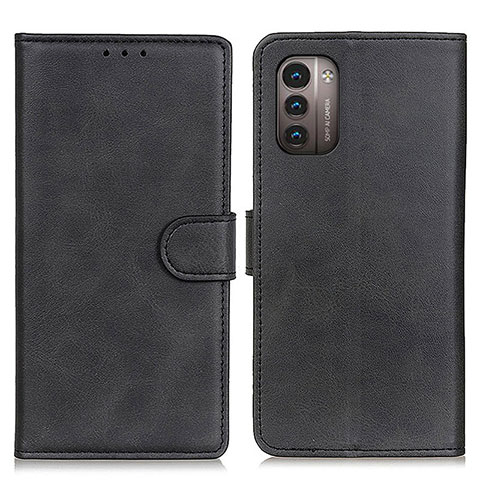 Coque Portefeuille Livre Cuir Etui Clapet A05D pour Nokia G11 Noir