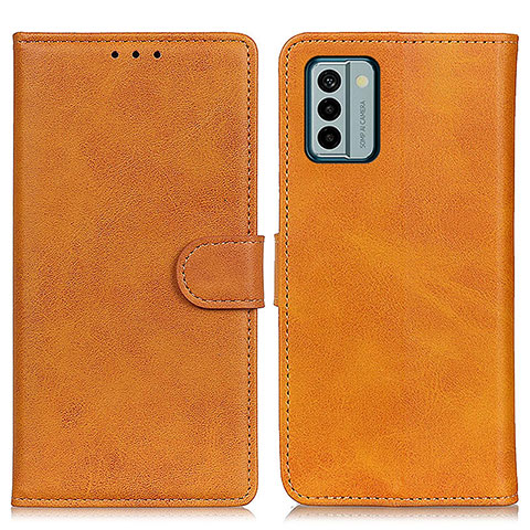 Coque Portefeuille Livre Cuir Etui Clapet A05D pour Nokia G22 Marron