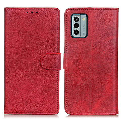 Coque Portefeuille Livre Cuir Etui Clapet A05D pour Nokia G22 Rouge