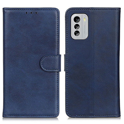 Coque Portefeuille Livre Cuir Etui Clapet A05D pour Nokia G60 5G Bleu