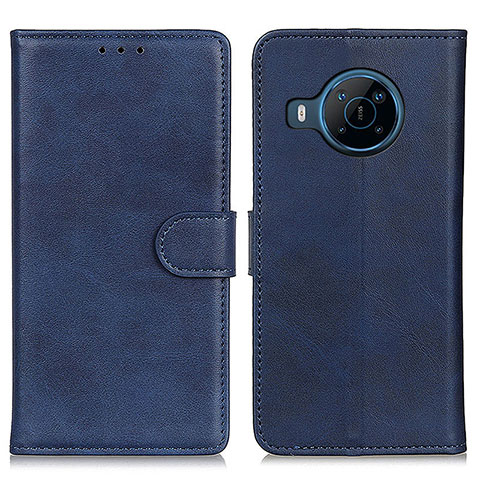 Coque Portefeuille Livre Cuir Etui Clapet A05D pour Nokia X100 5G Bleu