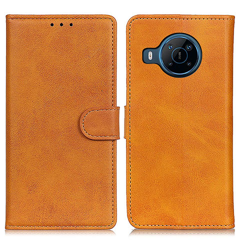 Coque Portefeuille Livre Cuir Etui Clapet A05D pour Nokia X100 5G Marron