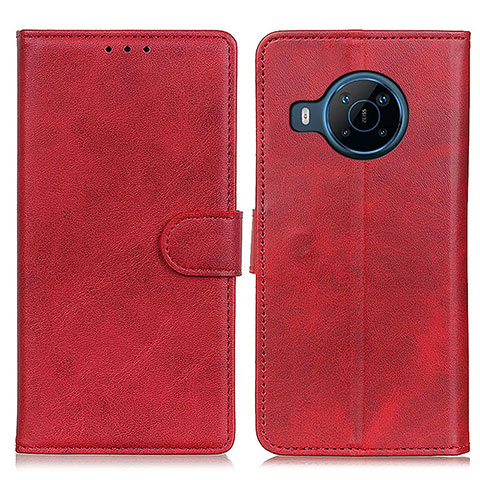 Coque Portefeuille Livre Cuir Etui Clapet A05D pour Nokia X100 5G Rouge