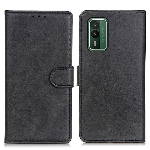 Coque Portefeuille Livre Cuir Etui Clapet A05D pour Nokia XR21 Noir