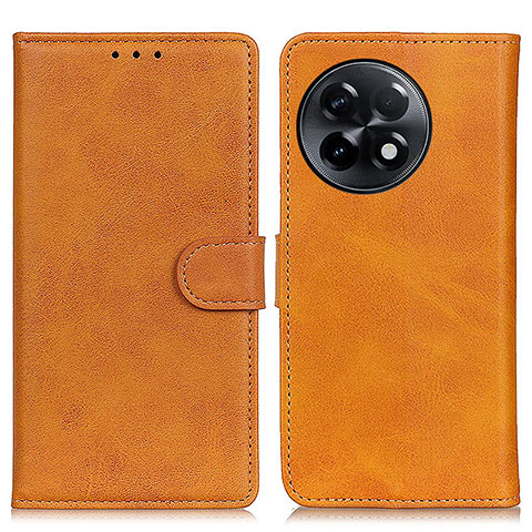 Coque Portefeuille Livre Cuir Etui Clapet A05D pour OnePlus 11R 5G Marron