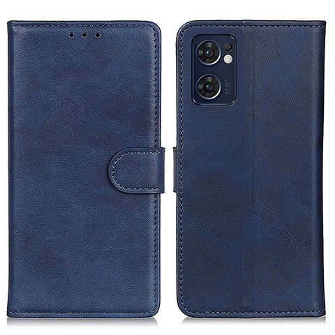 Coque Portefeuille Livre Cuir Etui Clapet A05D pour OnePlus Nord CE 2 5G Bleu