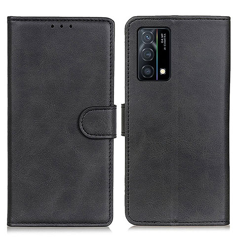 Coque Portefeuille Livre Cuir Etui Clapet A05D pour Oppo K9 5G Noir