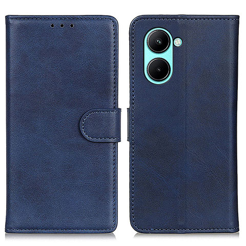 Coque Portefeuille Livre Cuir Etui Clapet A05D pour Realme C33 (2023) Bleu