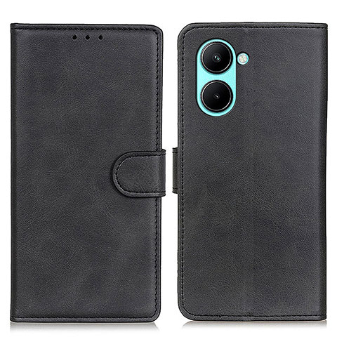 Coque Portefeuille Livre Cuir Etui Clapet A05D pour Realme C33 (2023) Noir