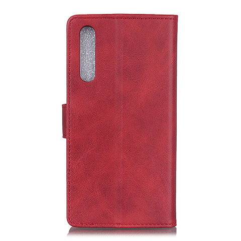 Coque Portefeuille Livre Cuir Etui Clapet A05D pour Samsung Galaxy A02 Rouge