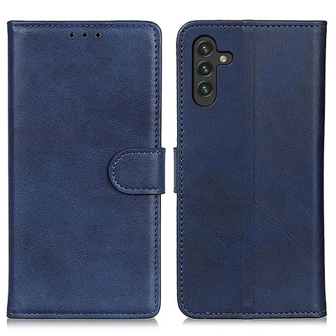 Coque Portefeuille Livre Cuir Etui Clapet A05D pour Samsung Galaxy A04s Bleu