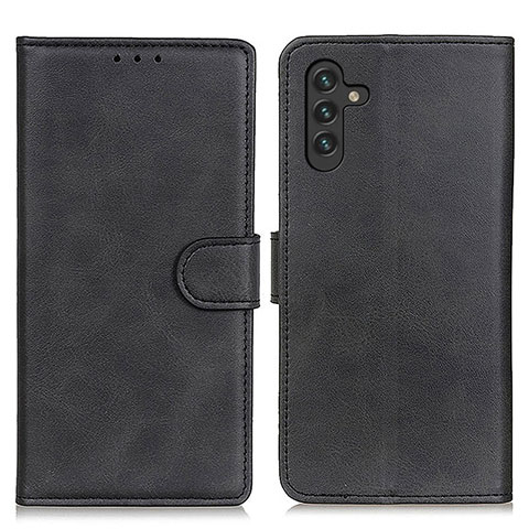 Coque Portefeuille Livre Cuir Etui Clapet A05D pour Samsung Galaxy A04s Noir