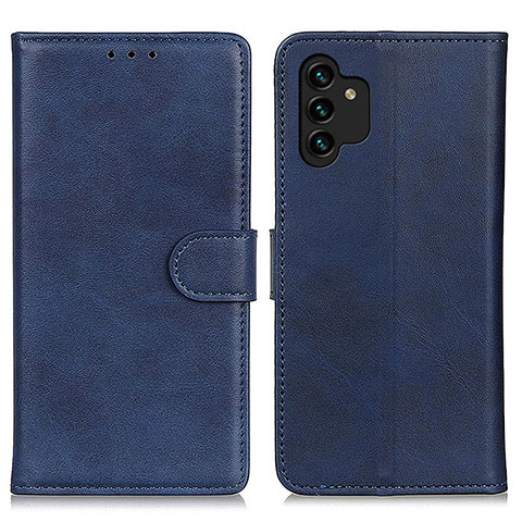 Coque Portefeuille Livre Cuir Etui Clapet A05D pour Samsung Galaxy A13 4G Bleu