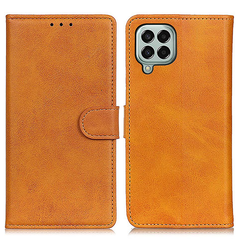 Coque Portefeuille Livre Cuir Etui Clapet A05D pour Samsung Galaxy M33 5G Marron