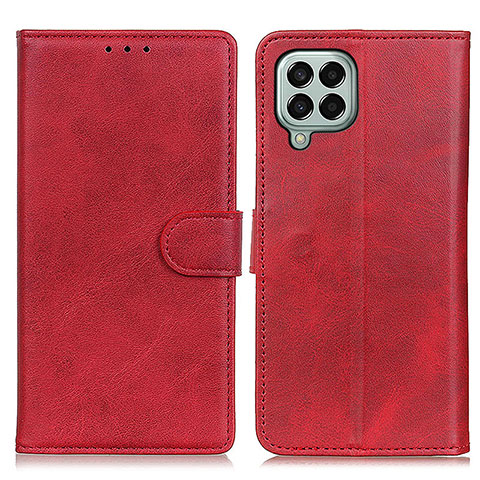 Coque Portefeuille Livre Cuir Etui Clapet A05D pour Samsung Galaxy M33 5G Rouge